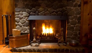 Fireplaces are the most popular form of wood heating