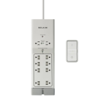 Belkin Switch F7C01110q AV Energy Saving Surge Protector with Remote Control